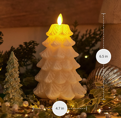 White Swan Flameless Candle Tree | Luminara