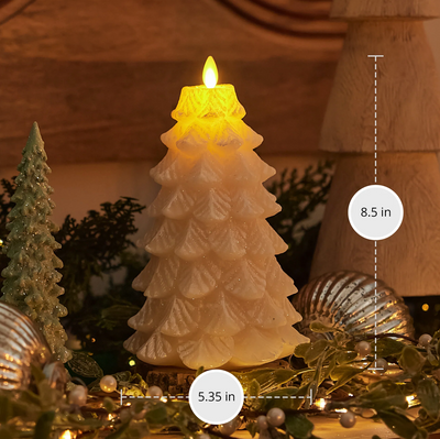 White Swan Flameless Candle Tree | Luminara