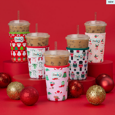 Deck The Halls Iced Cup Coolie | Swig