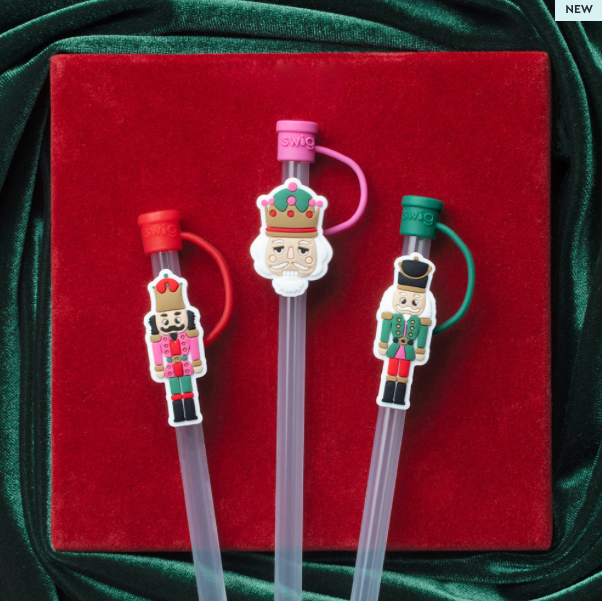 Classic Nutcracker Straw Toppers | Swig