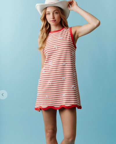 Red White & You Dress