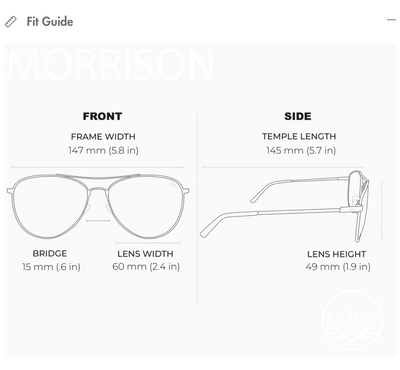 Morrison Classic Polarized | KOHV Eyewear