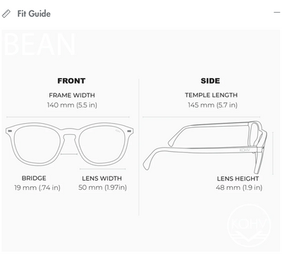 Bean Clear Polarized | KOHV Eyewear