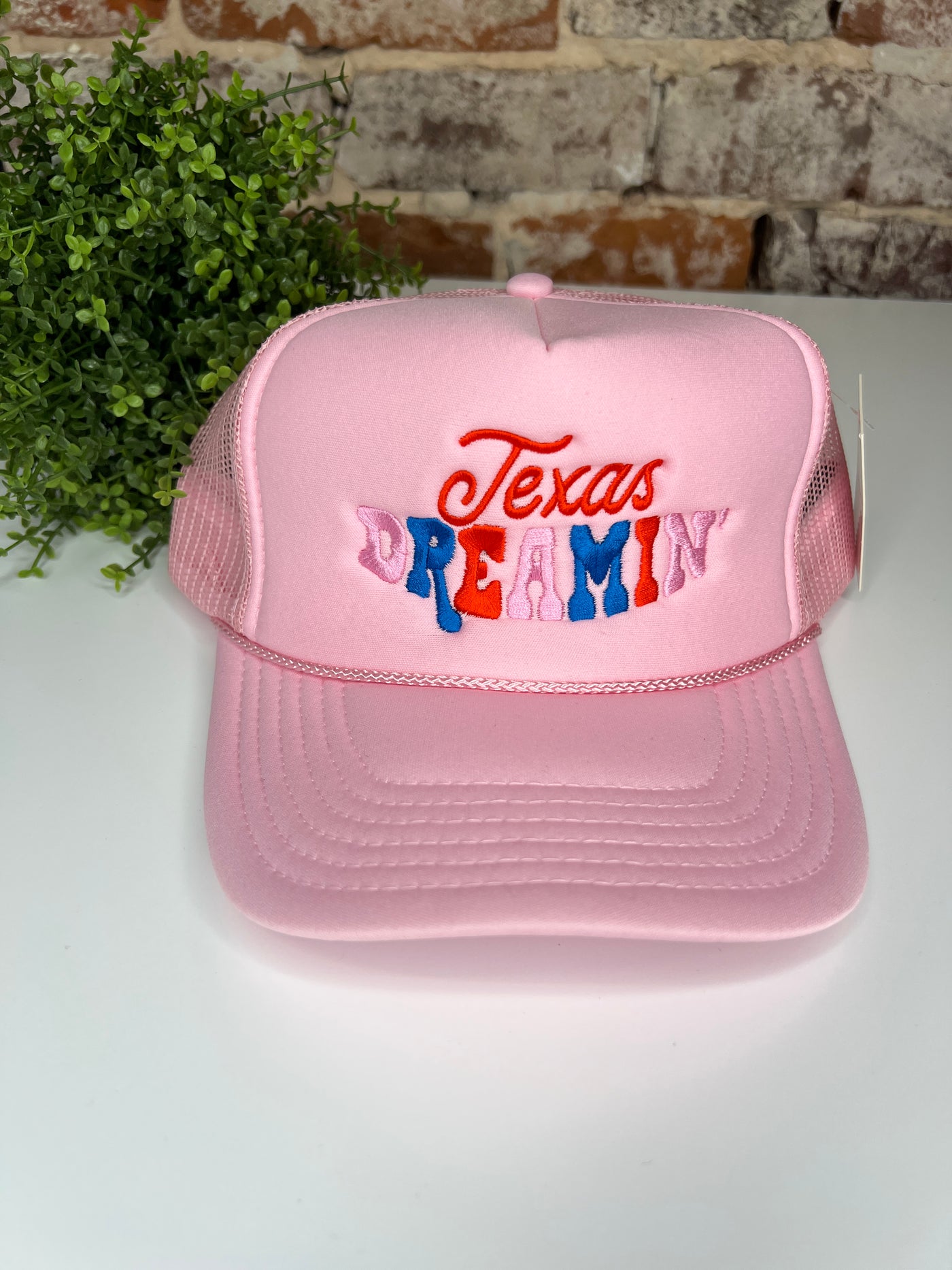 Texas Dreamin' Trucker Hat - Pink