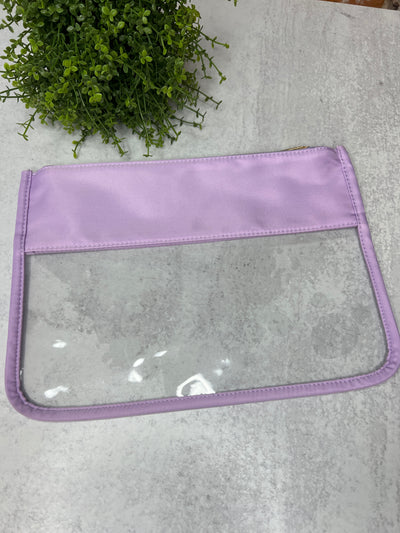 Clear Pouch Bags- Blank