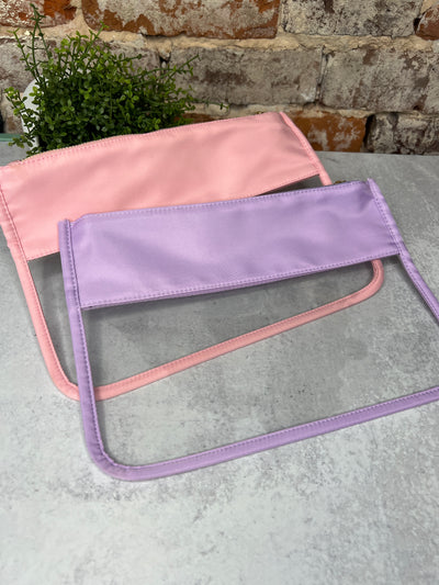 Clear Pouch Bags- Blank