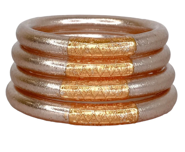 CHAMPAGNE TZUBBIE ALL WEATHER BANGLE® (AWB®) SERENITY PRAYER